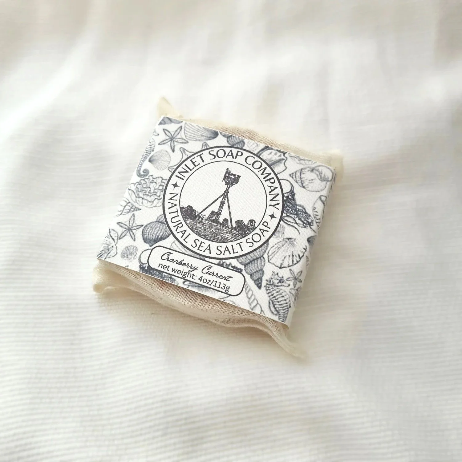 Sea Salt Bar Soap | Cranberry Current - Cranberry, Aspen, & Amber