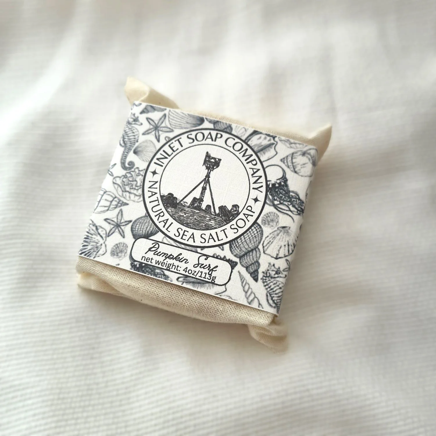 Sea Salt Bar Soap | Pumpkin Surf - Pumpkin, Santal, & Honey