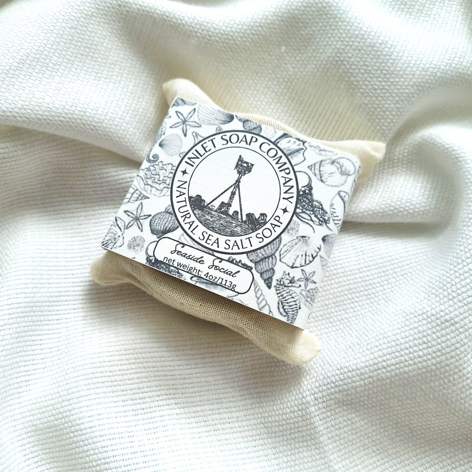 Sea Salt Bar Soap | Seaside Social – Peach, Pineapple, & Plumeria