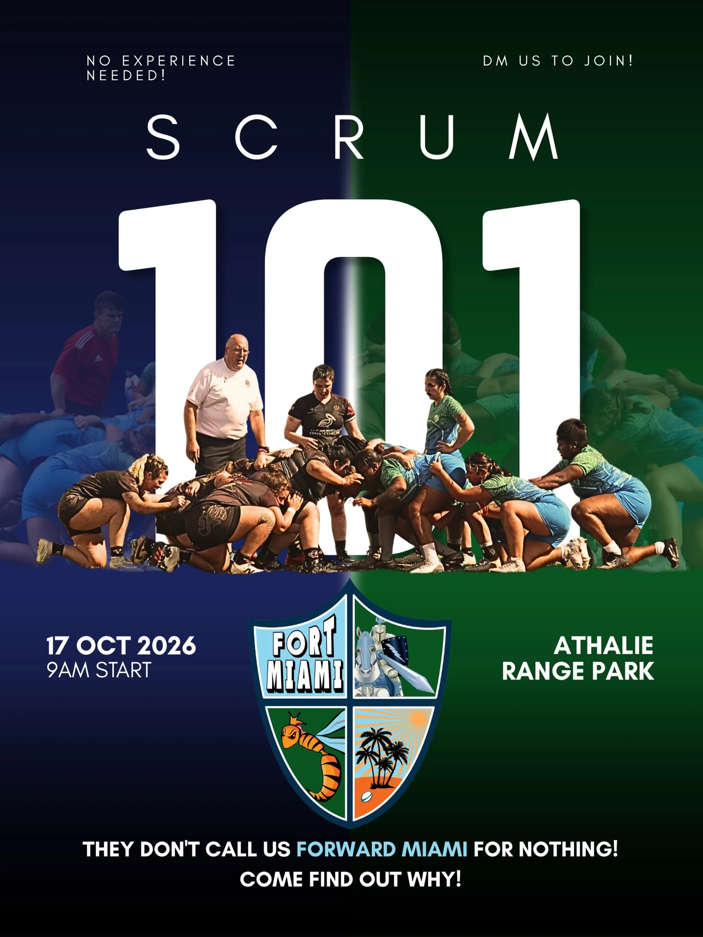 Scrum Session w/ Miami Sirens
