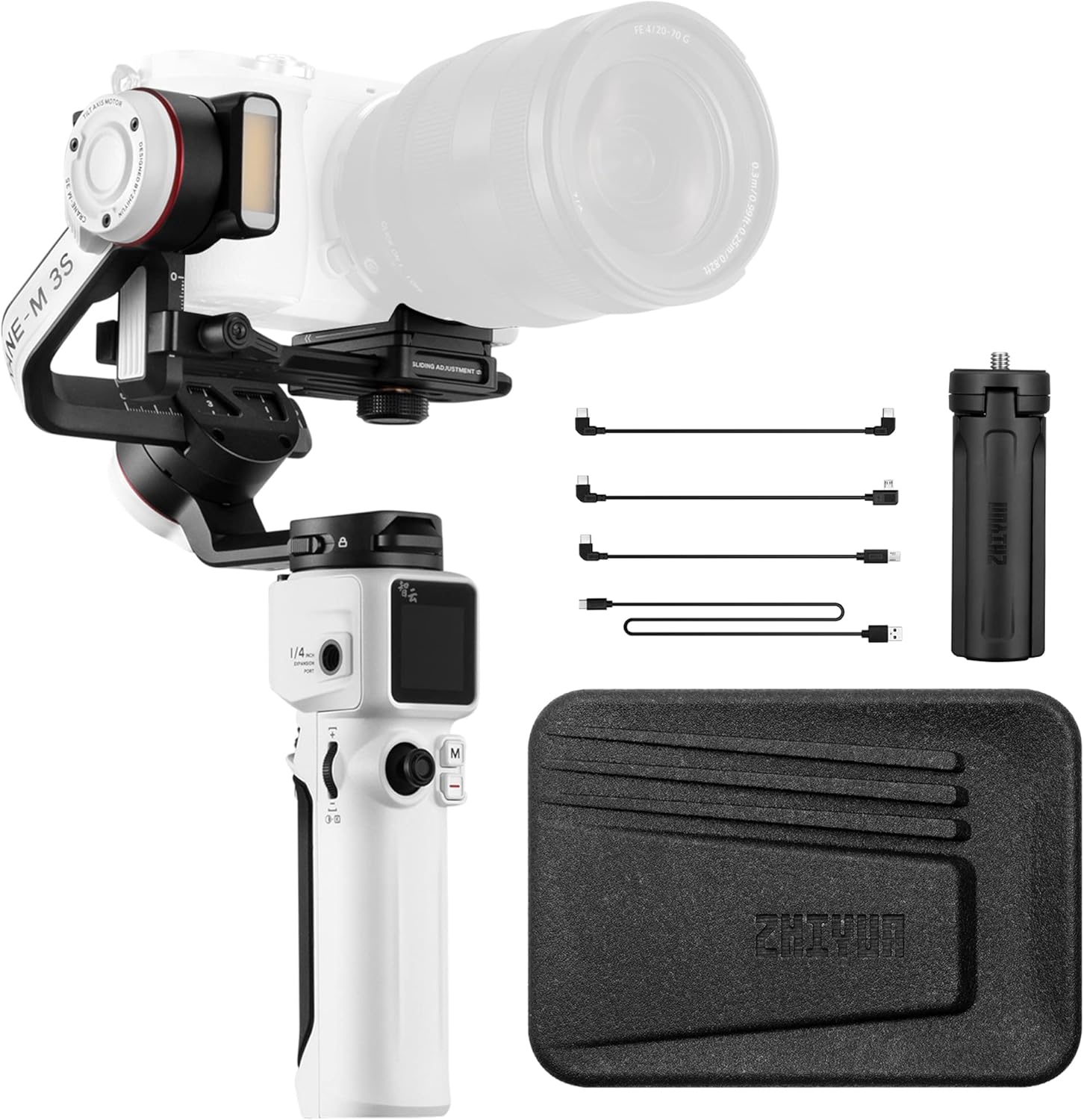 ↑ Zhiyun Crane M3S Handheld Gimbal 3-Axis Stabilizer&nbsp;(Crane M3 Upgrade Version)