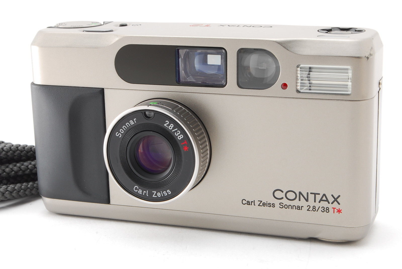 ↑ Contax T2 Silver 35mm Camera
