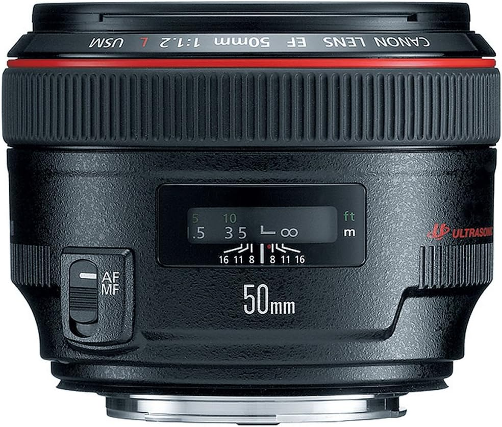 ↑ Canon 50mm F1.2 L USM EF Lens