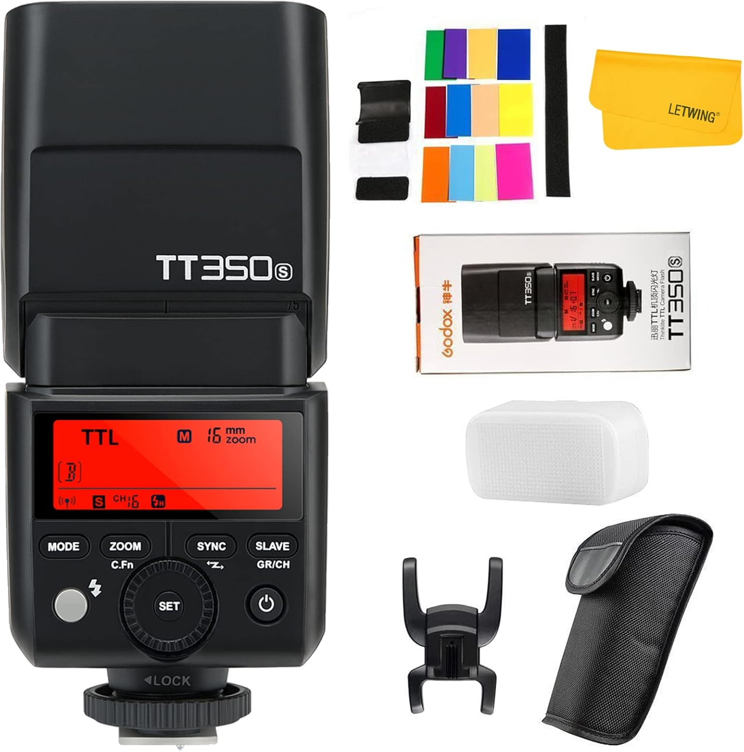 ↑ Godox TT350S Flash Speedlite