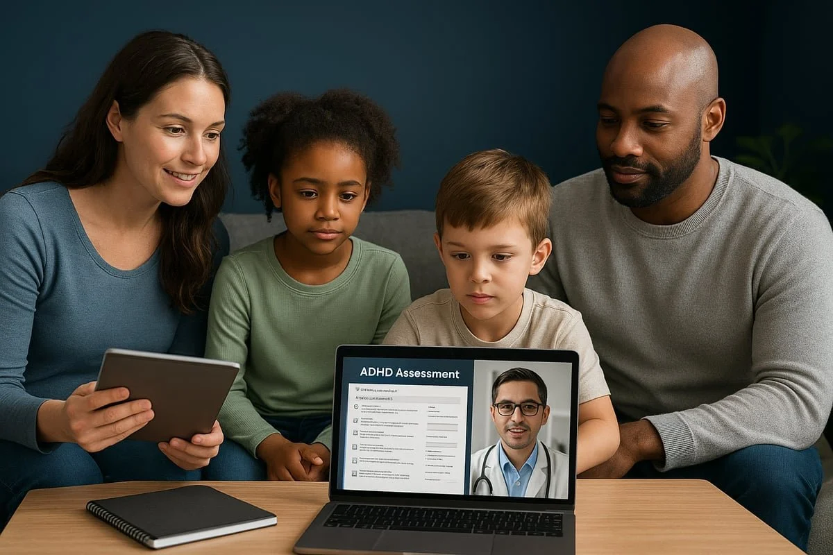 Online ADHD screener compared to a professional telehealth evaluation for cerebral ADHD diagnosis