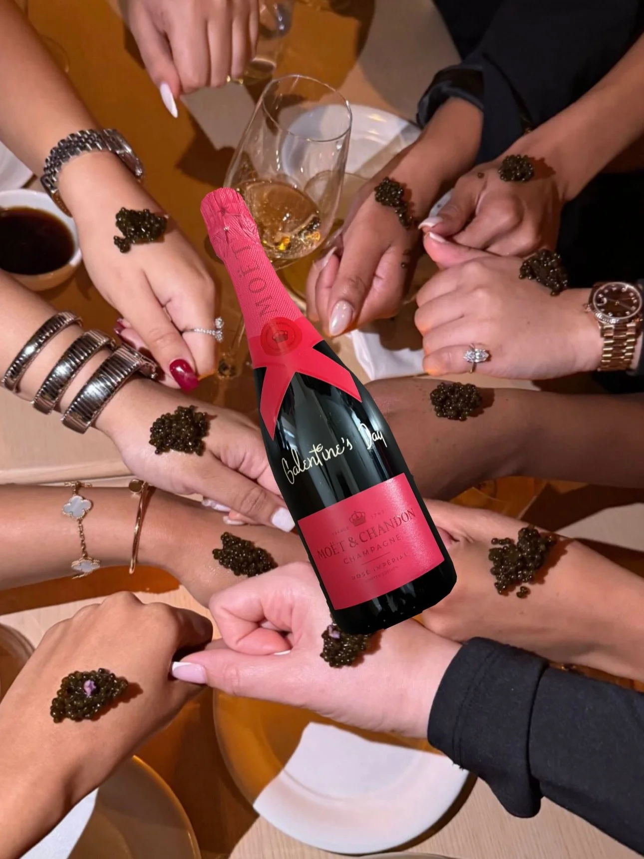 To the girls who hype you, hold you, and pop bottles with you.

Galentine&rsquo;s Day is for love, laughter, and personalised champagne with your name on it Cheers to sisterhood and soft life moments.

#GalentinesDay #GirlsNightin #PersonalisedChampa