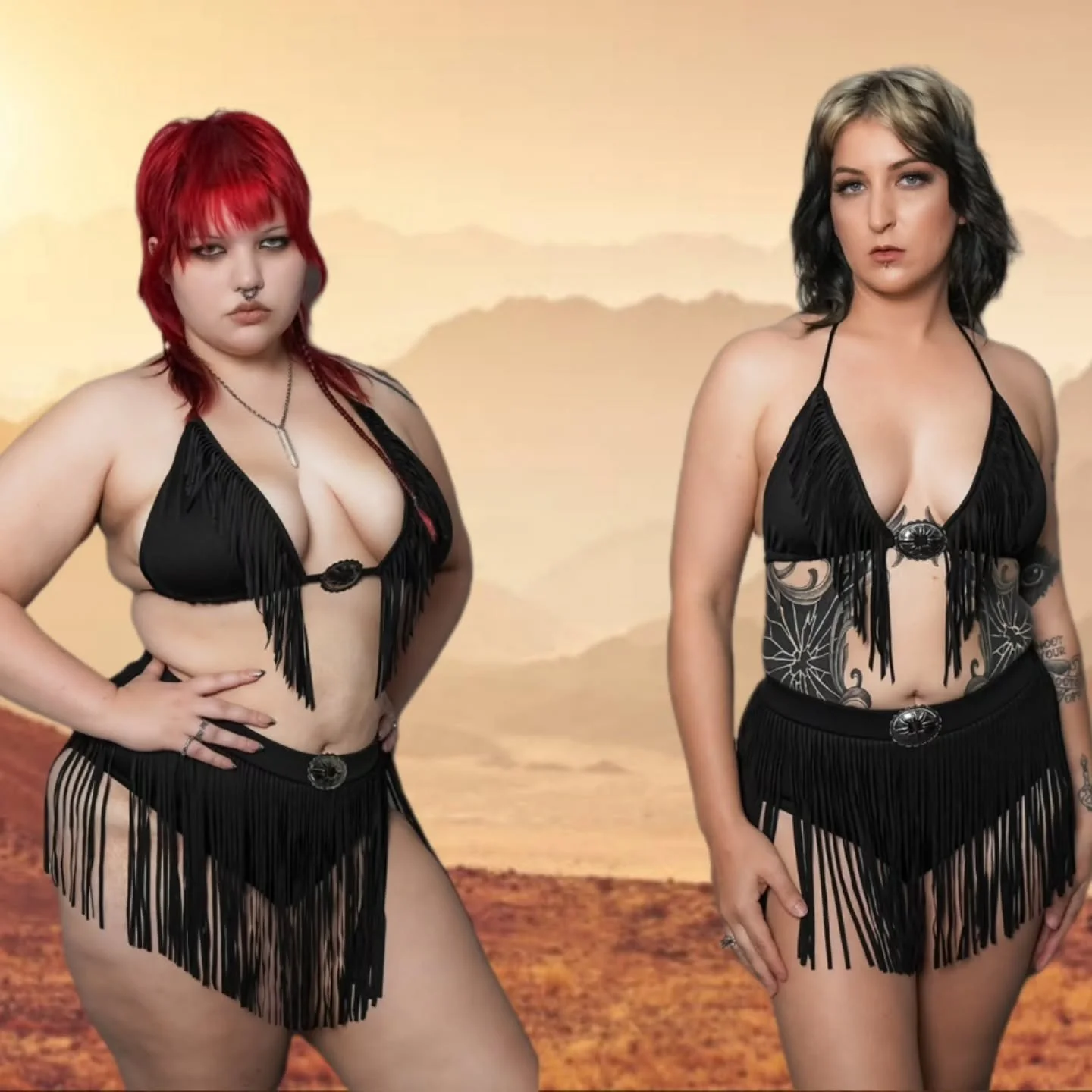 🤠Yee-Haw! This new swimwear line from Forest ink is magnificent! Come see it in person today at @curiouserboutiqueavl 
.
.
.
.
.
.
.
.
.
.
.
.
.
#yallternative #westernvibes #cowgirl #westernwear #ashevillenc #bestofwnc #828isgreat