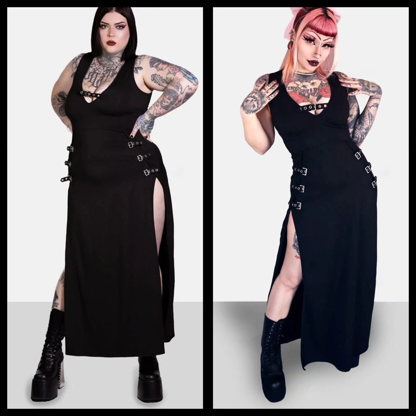 ✨️ Rosetta Buckle dress in stock now at Curiouser &amp; Curiouser AVL ✨️
