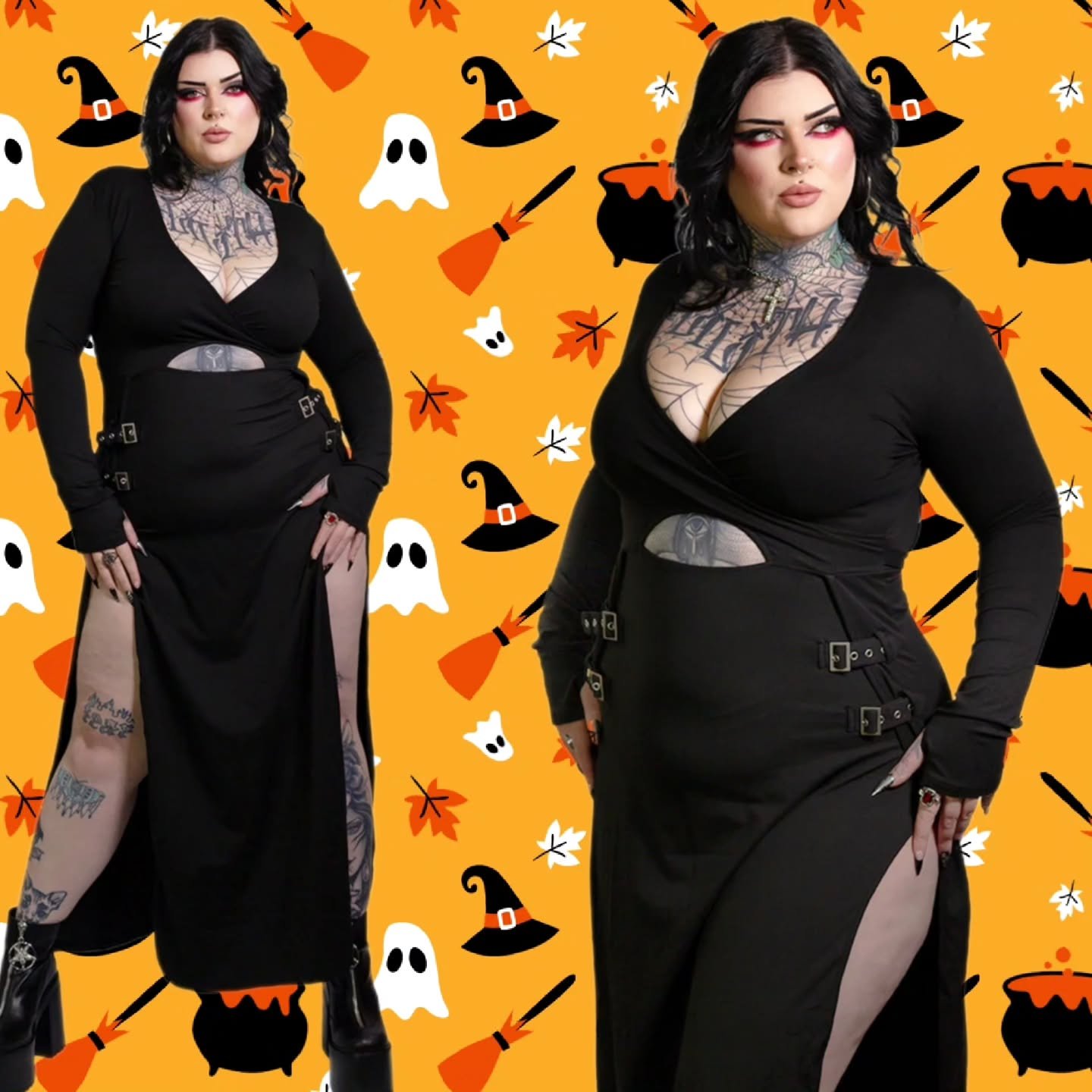 🎃 Just in time for Halloween! Curiouser &amp; Curiouser AVL got a huge restock from Forest ink!
 Rosetta and Nightshade dresses are back and selling fast! We also restocked the Alice pants in all sizes and lengths, including short length which sold 
