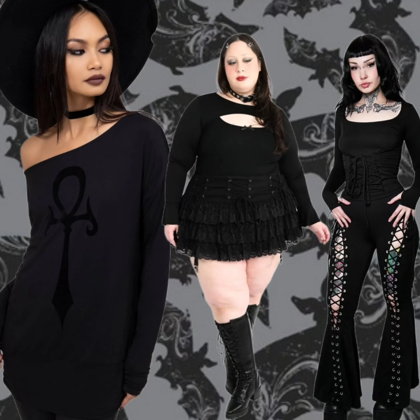 🦇its world goth day! And we couldnt ask for better weather! The gloomy overcast weather makes our heart happy. Come in all weekend long and take 25% off all regularly priced clothing!
.
.
.
.
.
.
.
.
.
.
#keepashevilleweird #woldgothday #gothootd #a
