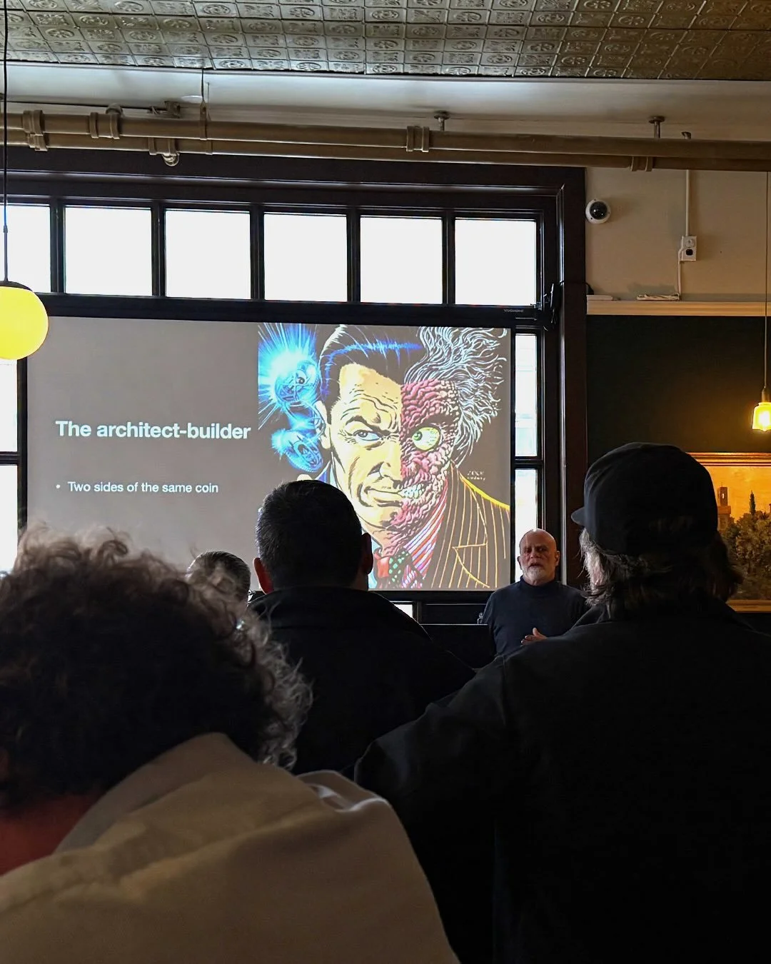 Thank you to everyone who came out for Design Smorgasbord&rsquo;s first night, and to Tom Monteyne for setting the bar high!

We&rsquo;ll be back every second Wednesday at Langside Grocery and we&rsquo;re just getting started&hellip;