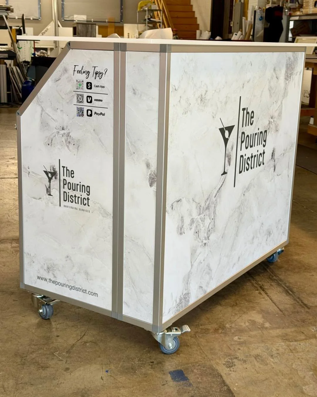 ✨ She&rsquo;s wrapped and ready ✨

We&rsquo;re loving the fresh new look of our mobile bar, and we can&rsquo;t wait to roll it out for your next event. Whether you&rsquo;re hosting a holiday party, celebrating a milestone, or planning something speci