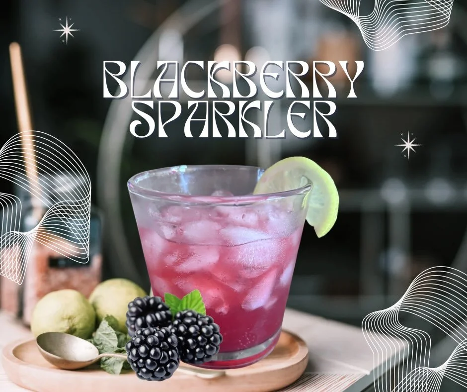 This one is a crowd favorite 😍

Our Blackberry Mint Sparkler is:
🫐 fresh + fruity
🌿 cool + refreshing
✨ light + bubbly

Perfect as a mocktail&hellip;
but if you&rsquo;re feeling it &mdash; just add your favorite vodka 🍸

Either way, it&rsquo;s a 