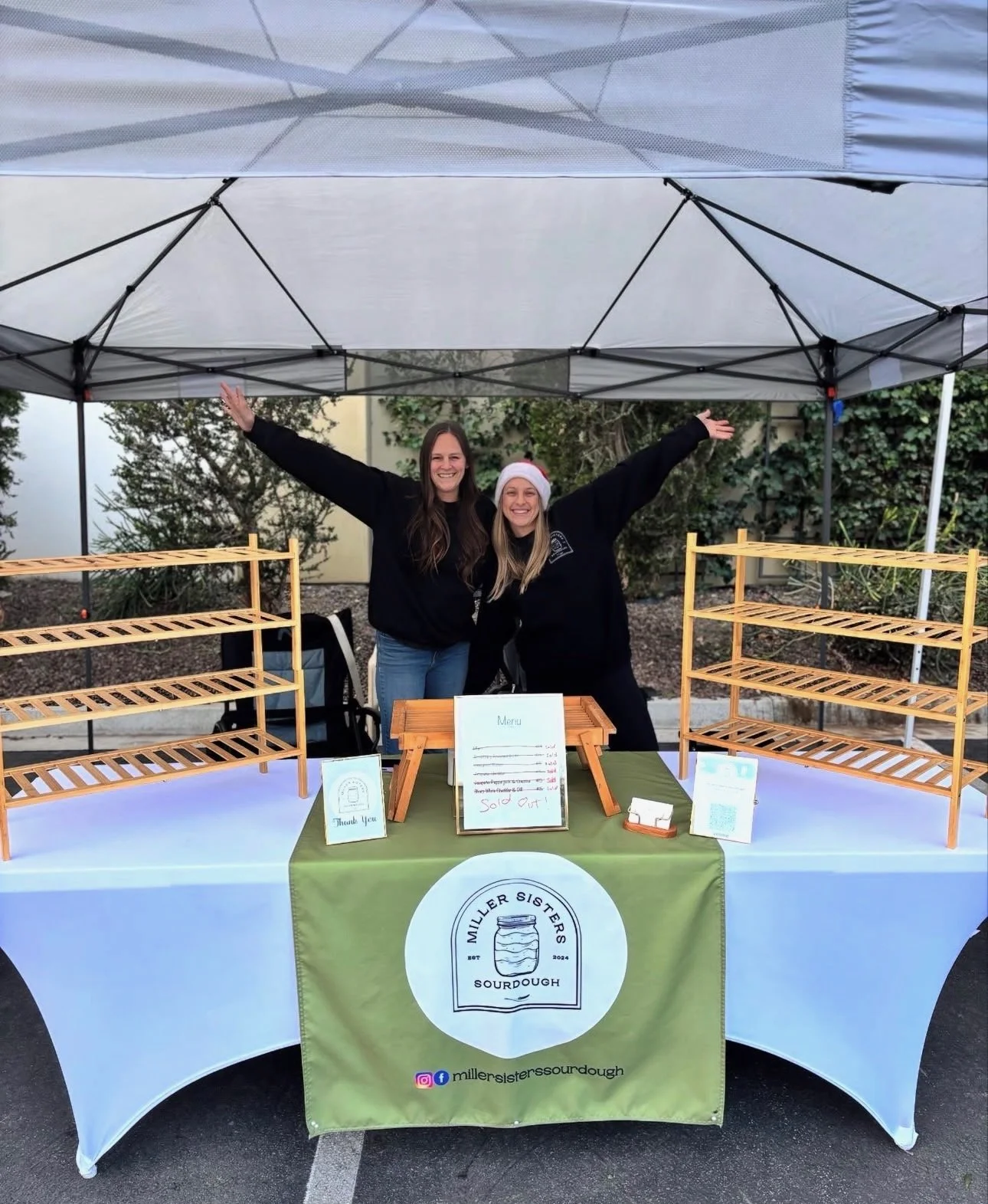 At Miller Sisters Sourdough, we bake fresh homemade bread using traditional methods and natural ingredients. The goal is to bring the warmth of handcrafted bread to the community in every loaf.