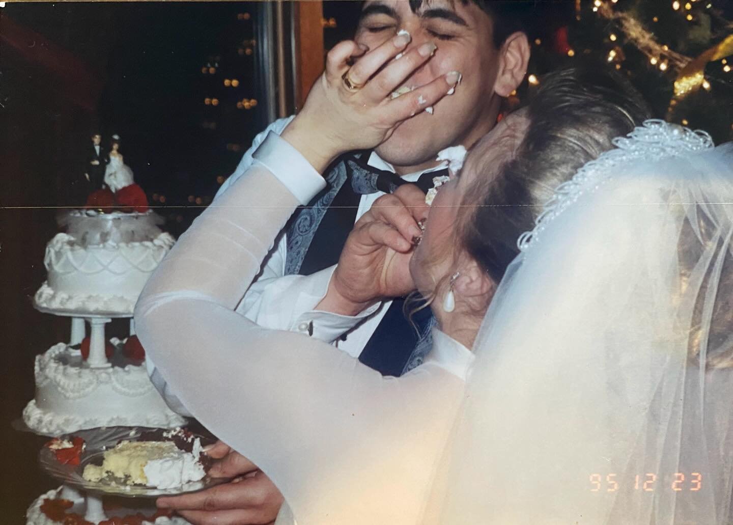 Mom &amp; Dad&rsquo;s wedding on disposables 💍❤️