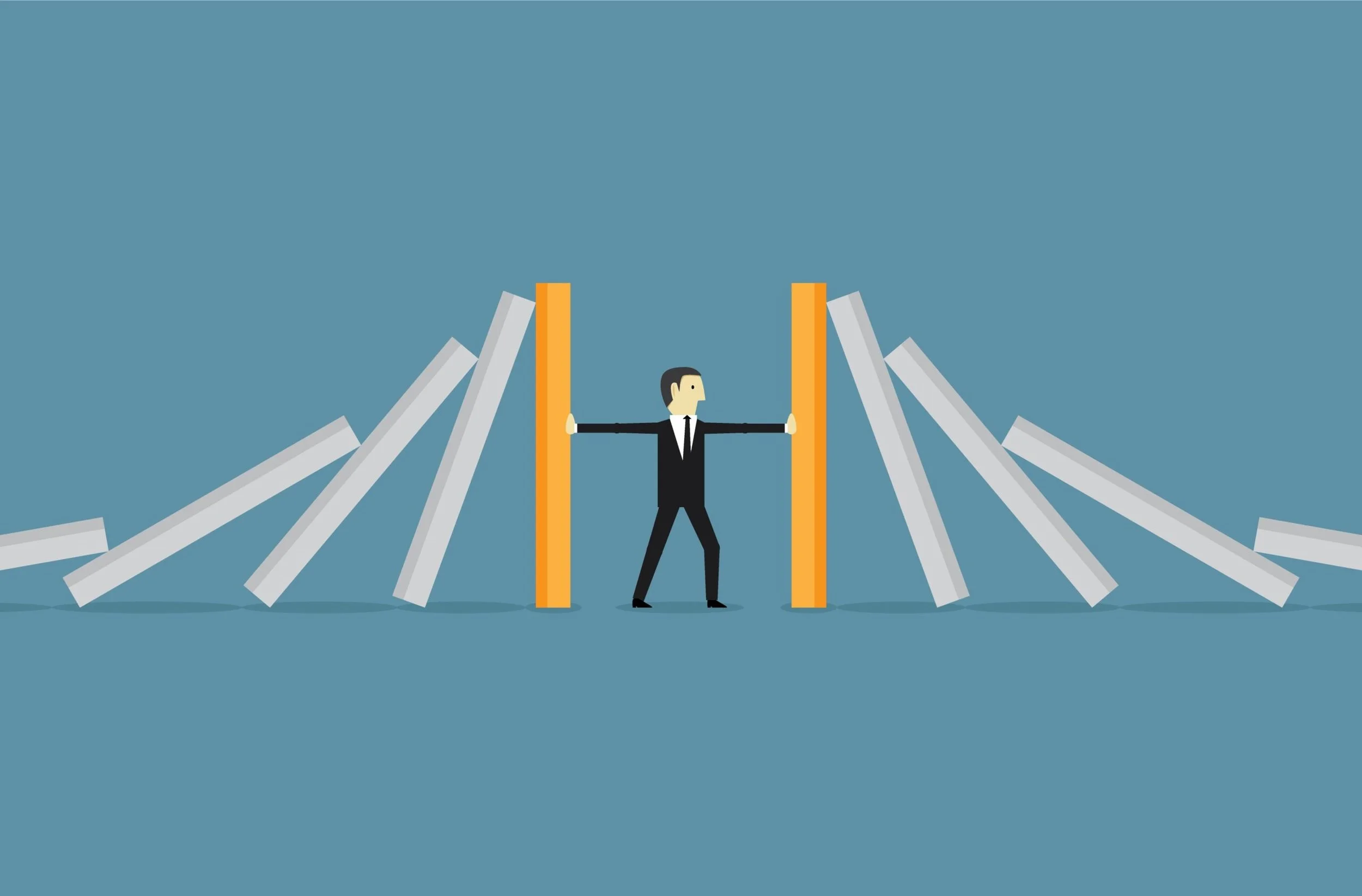Geometric drawing of an outline square with sections divided by vertical, horizontal, and diagonal lines.