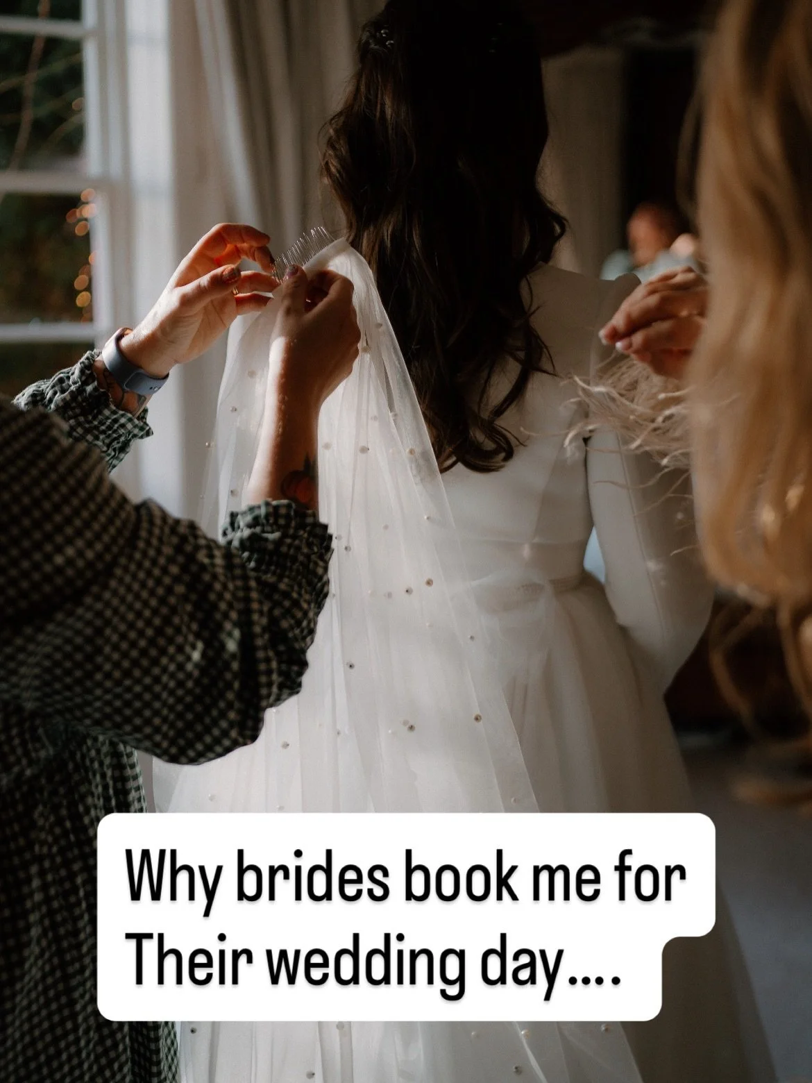 Why brides choose me for their wedding day 💕

If you like the sound of this, shoot me a message I would love to help for your big day ✨

#weddinginspo
#bridalinspo
#bride2026
#engageduk
#weddingplanning