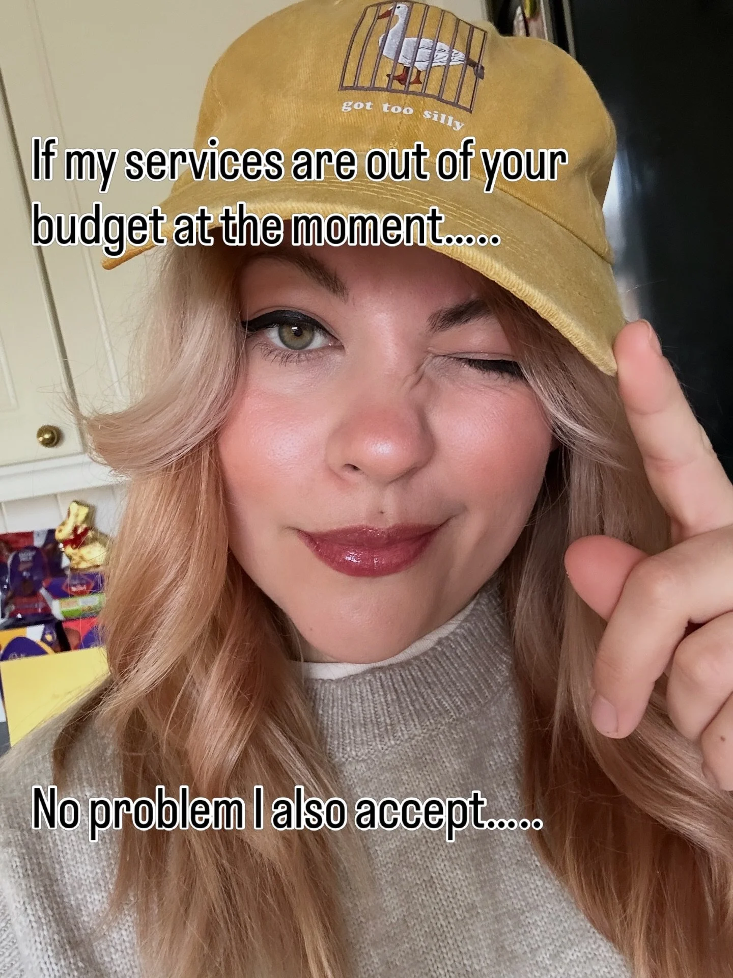 If my services are not in your budget right now I also accept ✨✨✨

⭐ tattoos 
⭐ puppies 
⭐ plants 
⭐ spa days 
⭐ holidays 
⭐ a cottage with lots of land and animals 

And the list goes on 🤣

#BridalHair #BridalMakeup #WeddingHair #WeddingMakeup #Bri