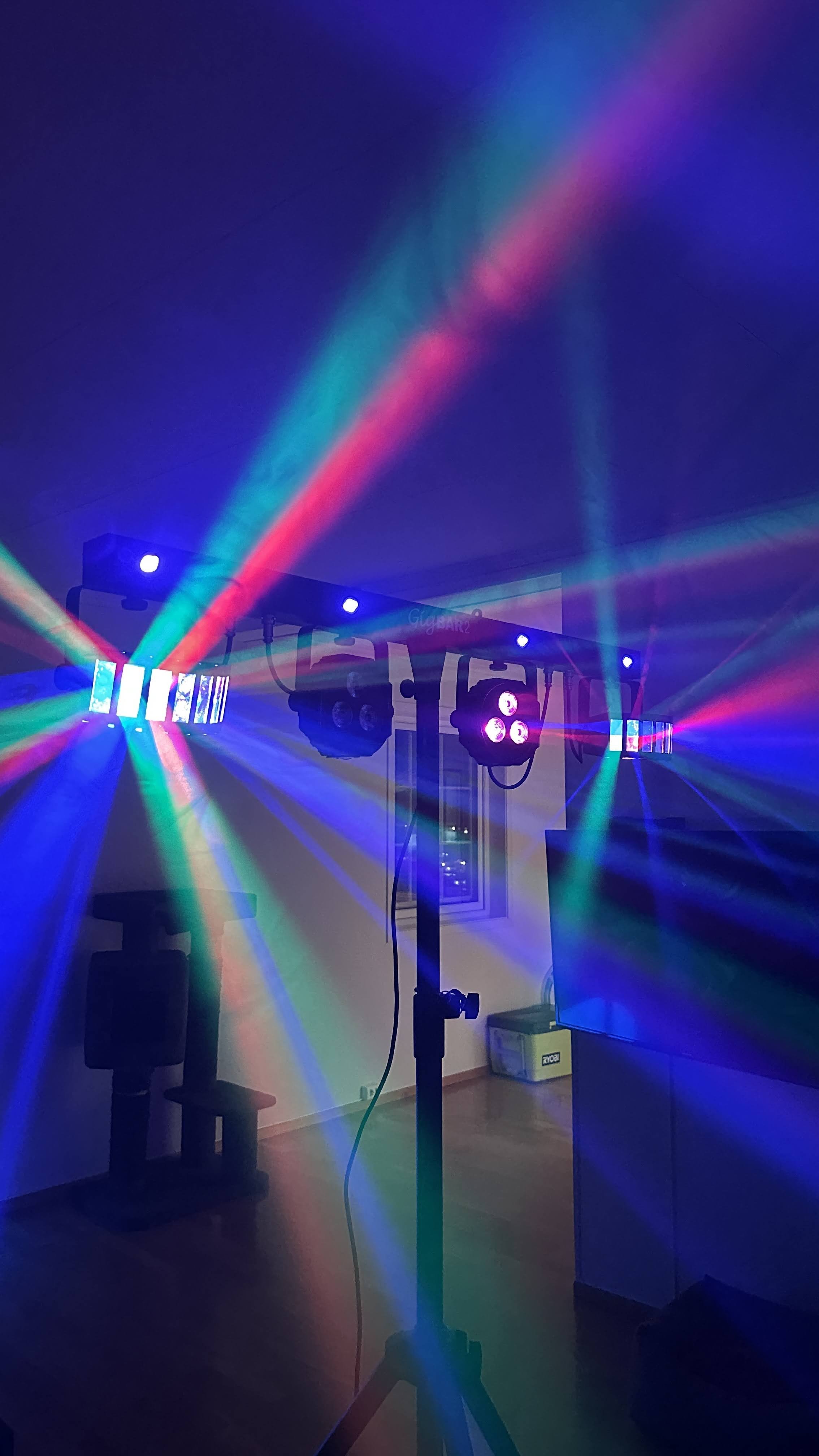 Partypakke Premium in action med stilige derby lys