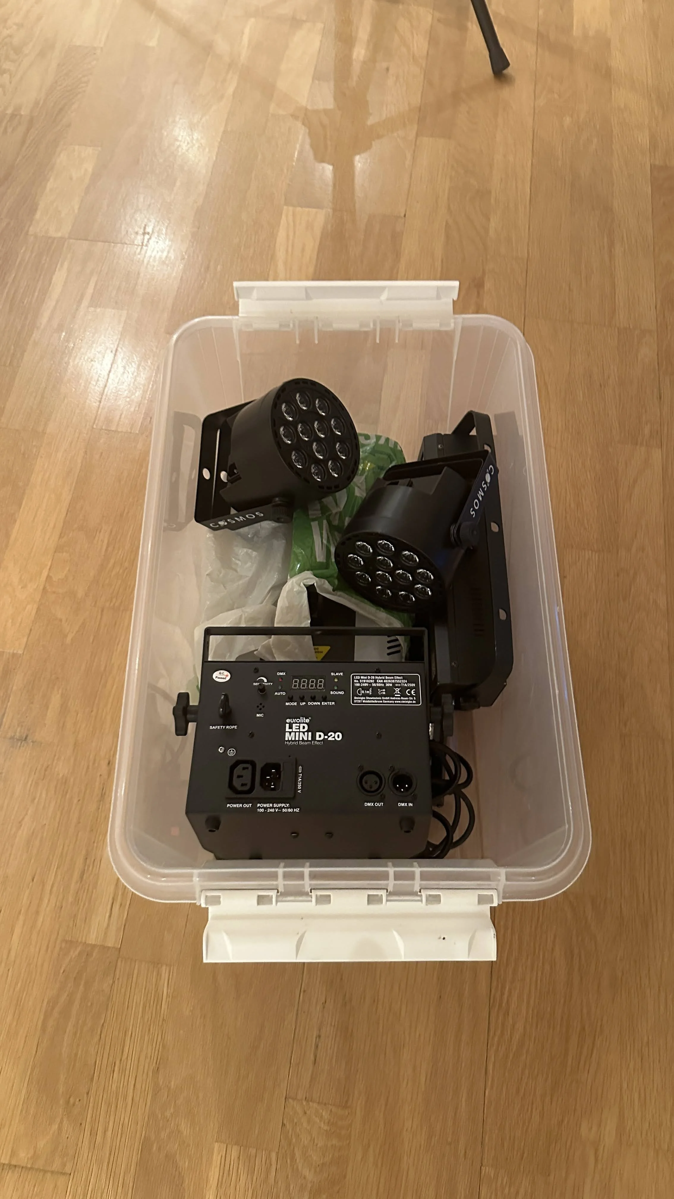 Standard Partypakke i oppbevaringseske