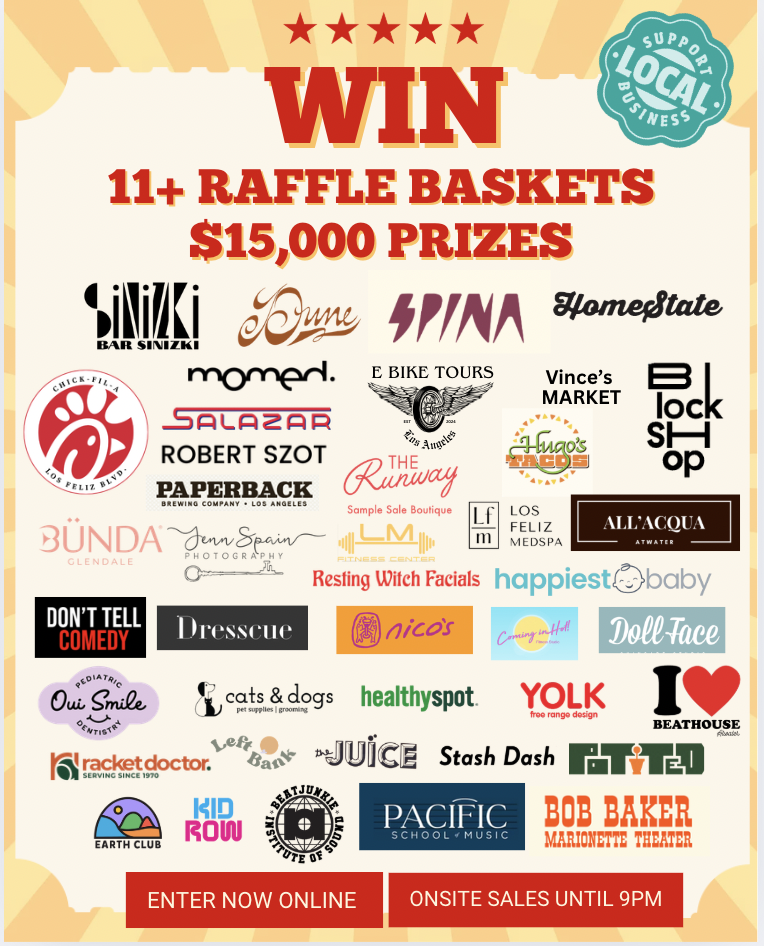 Atwater Village Tree Lighting Raffle