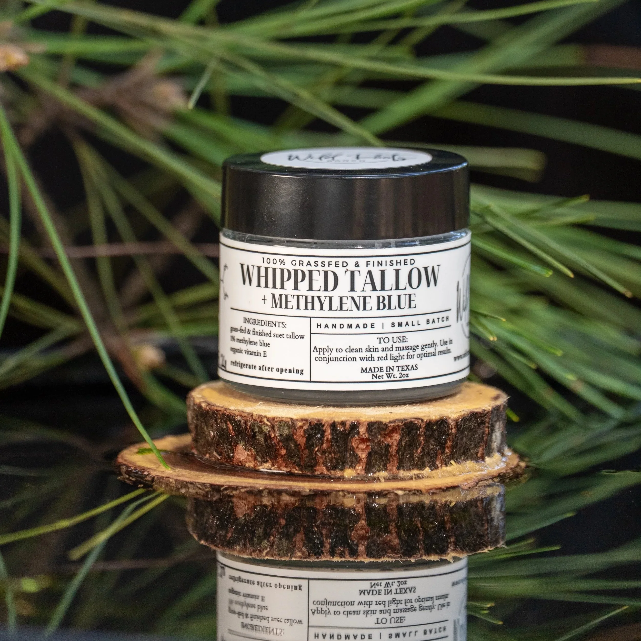 Methylene Blue Whipped Tallow