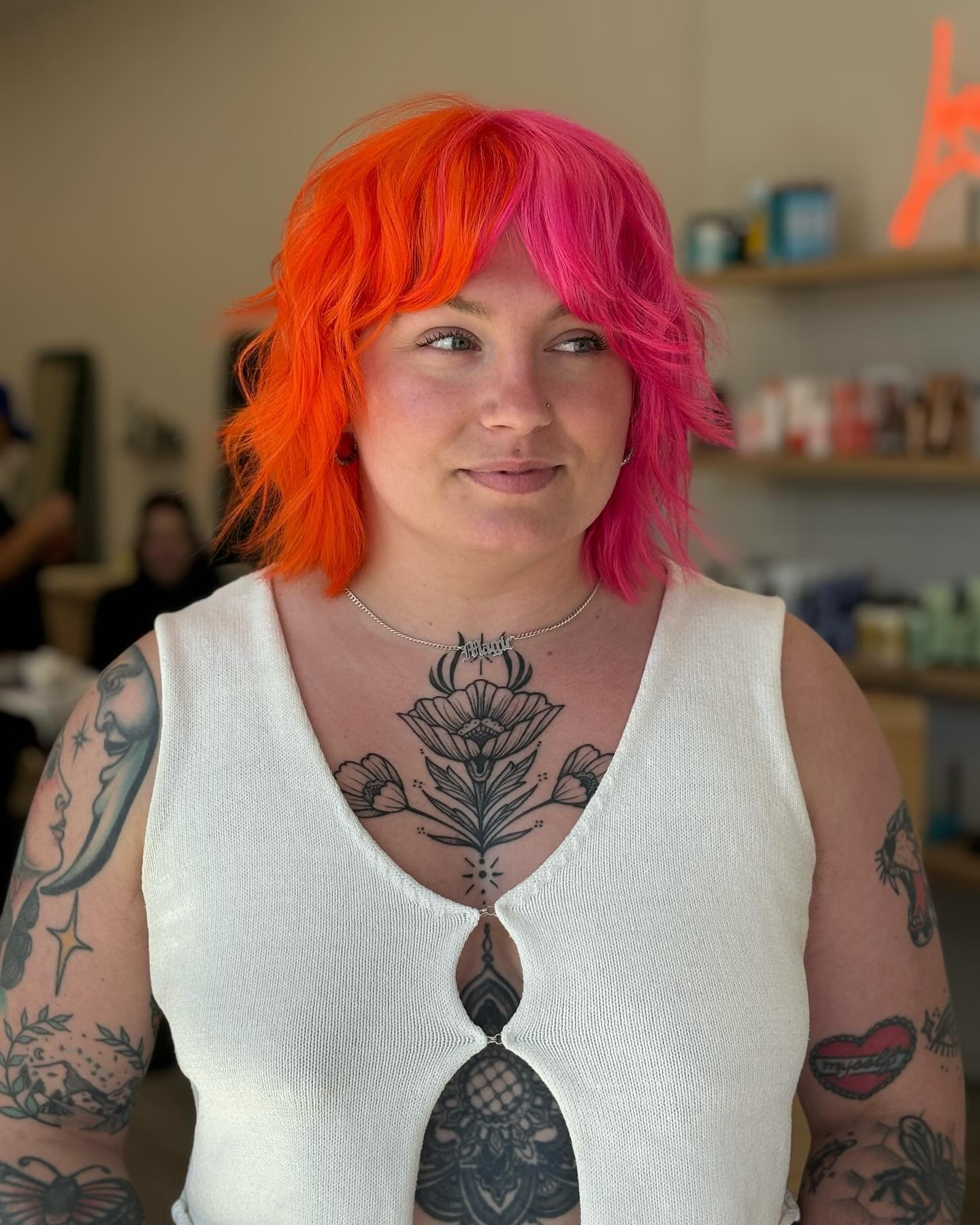 This is grid worthy 🤌

🩷 @pulpriothair 🧡