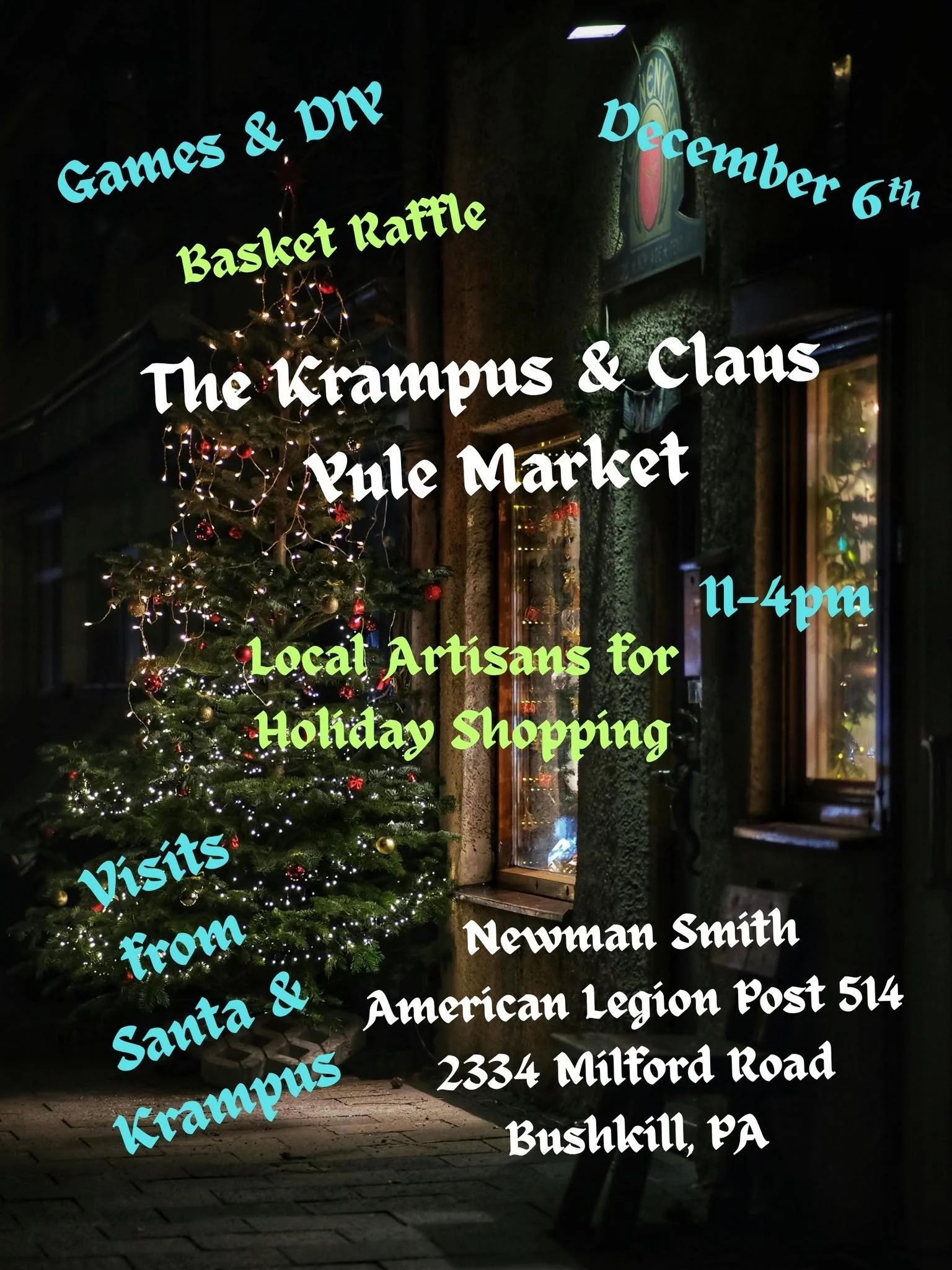 The Krampus &amp; Claus Yule Market