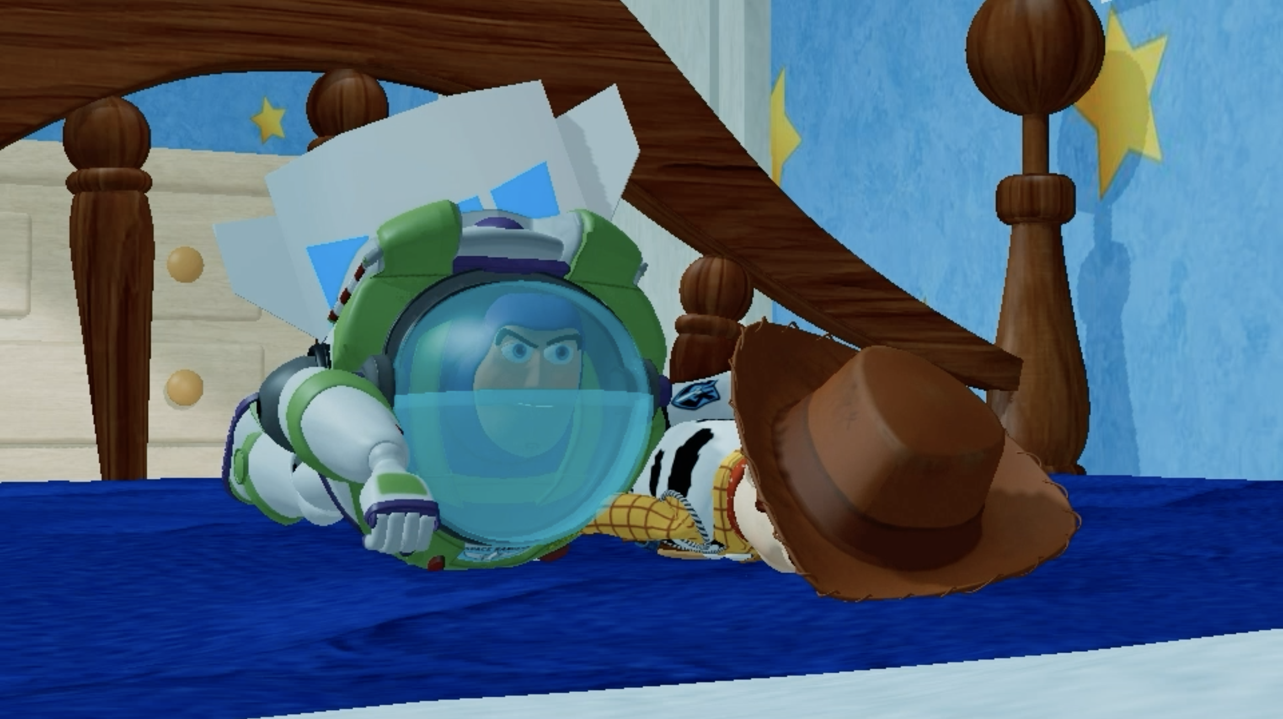 Woody Discovers Buzz Layout