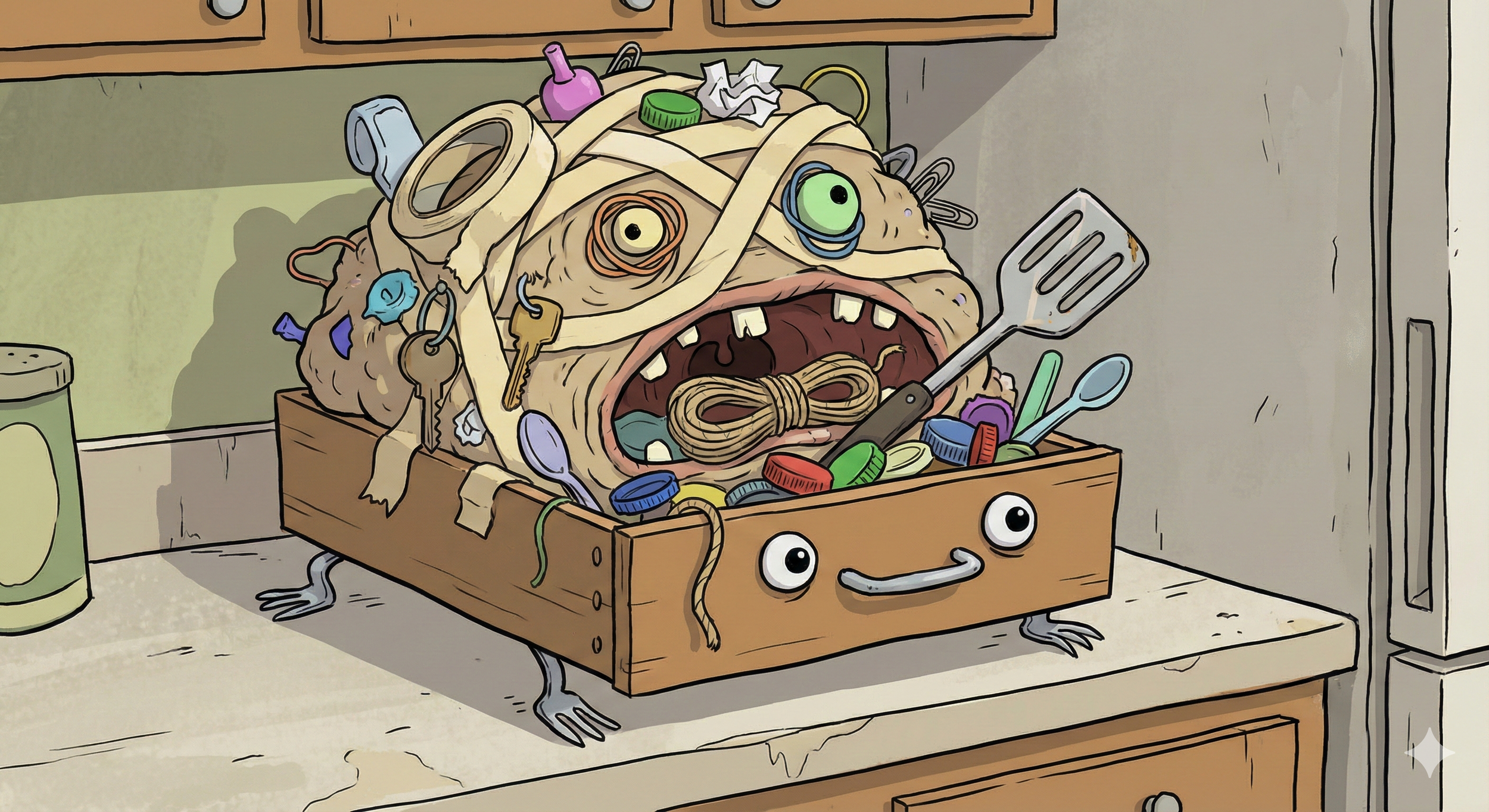 Prompt para ordenar el cajón de los tiliches