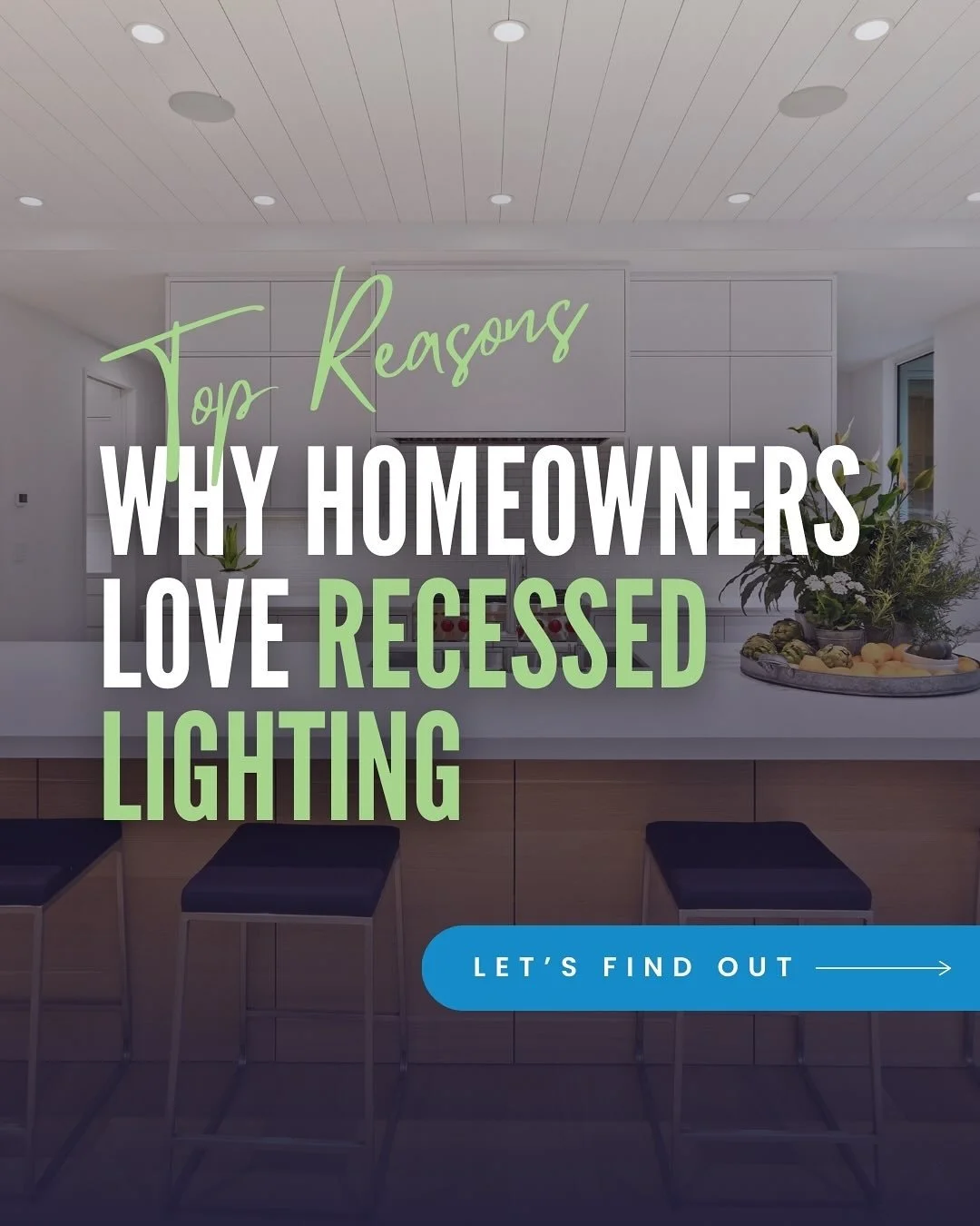 Recessed lighting was our most requested service in 2024. Swipe to learn why! 👈🏼

#recessedlighting #electricalservices #southshorema