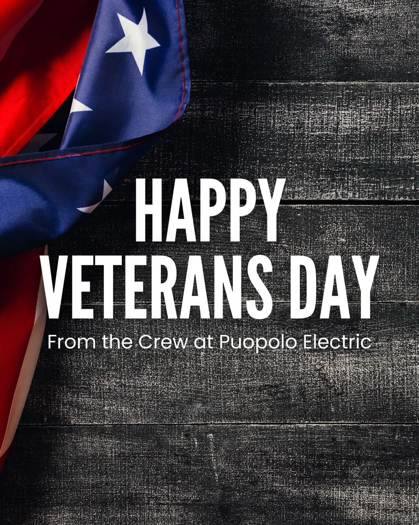 Honoring all who have served. Today and every day, we&rsquo;re grateful for the bravery, sacrifice, and dedication of our veterans. Thank you for your service.