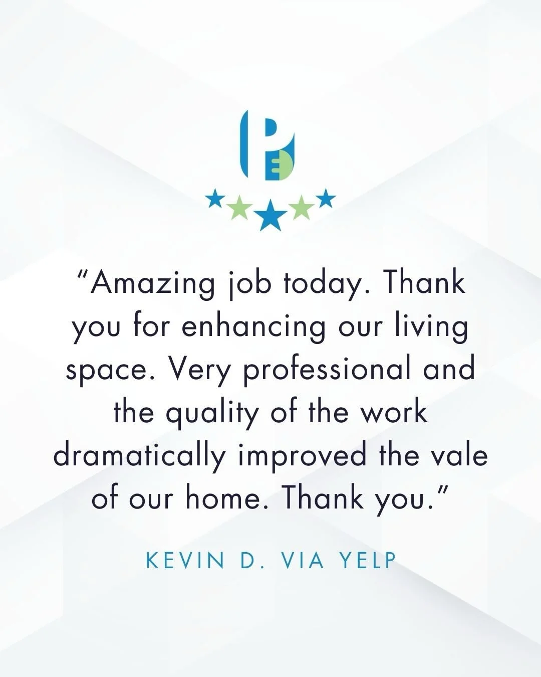Thinking about your next electrical project?🌟You&rsquo;re in good hands.

#ElectricianLife #HomeImprovement #5StarReview
