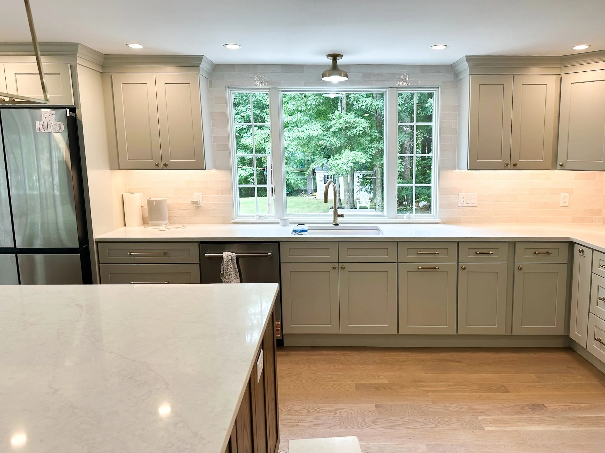 Kitchen Wiring Recessed and Pendant Lighting in Marshfield, MA