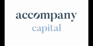 The logo of 'accompany' with the word 'capital' beneath it.