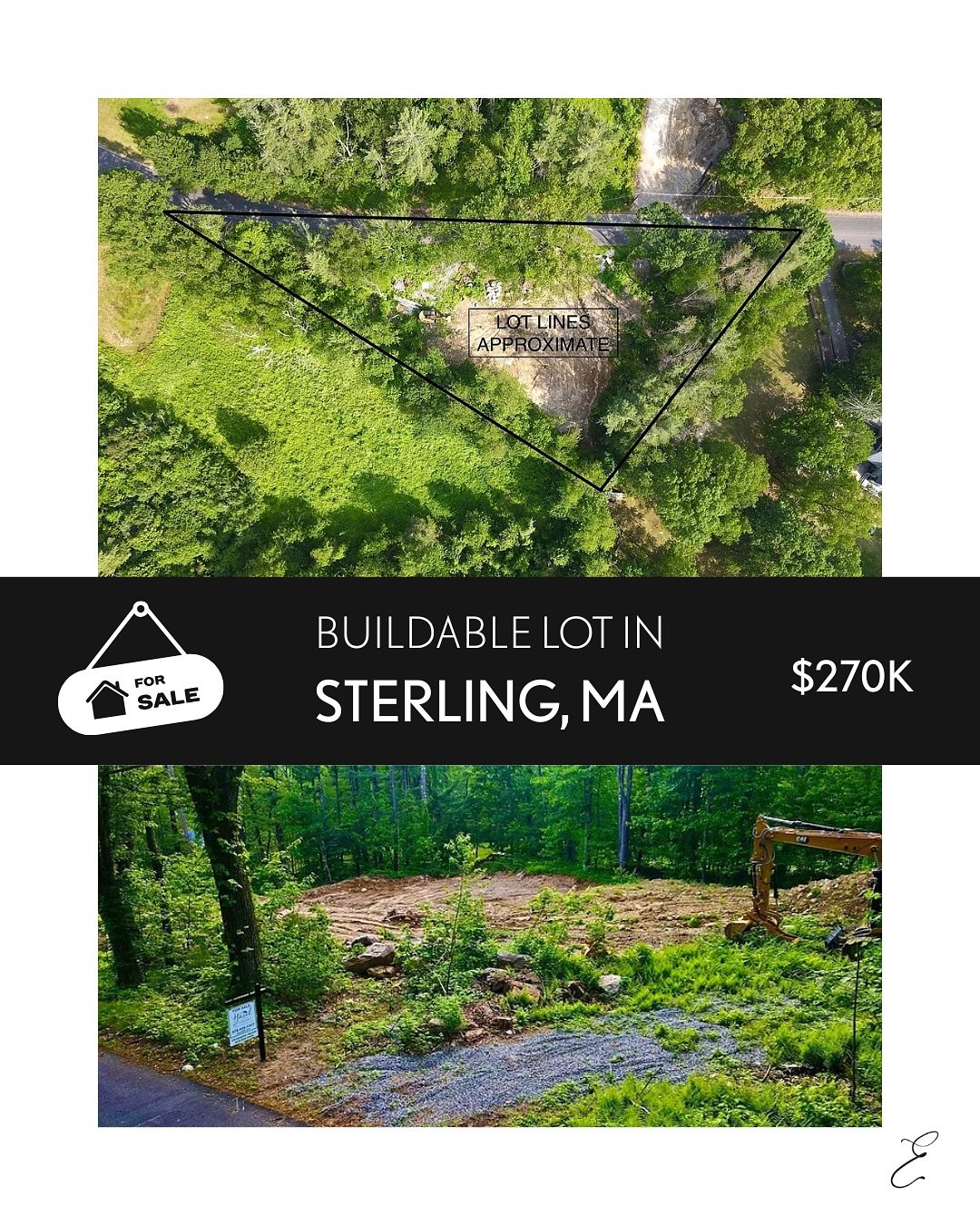 🔔BUILDABLE LOT FOR SALE!📣

We&rsquo;re selling our gorgeous, ready-to-go lot in Sterling&mdash;originally purchased to build a custom PHIUS-standard home! Since acquiring the land, we&rsquo;ve already taken care of:

✅ Land clearing and regrading
✅