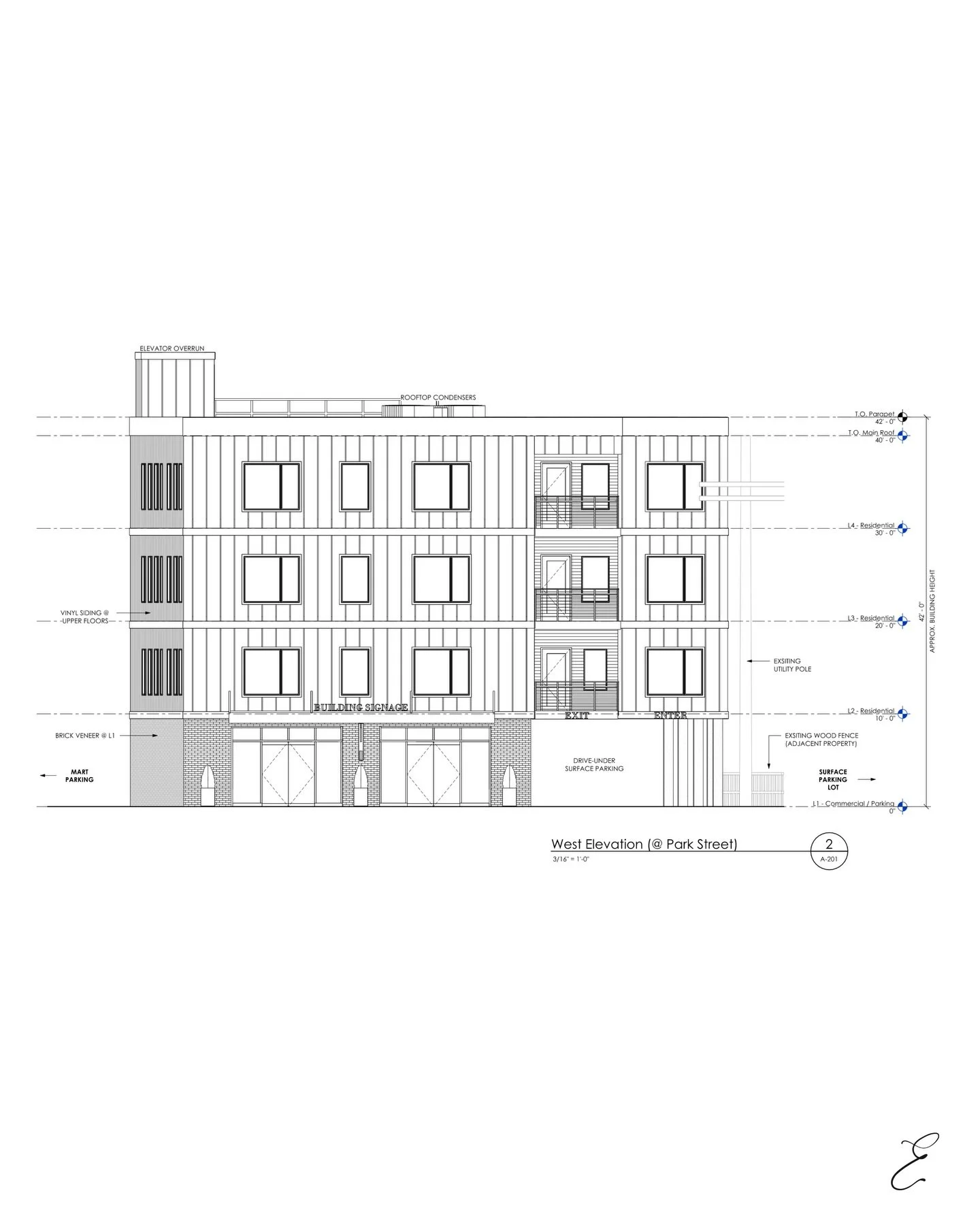 More to come on this 12 unit multifamily as we start to review the exterior palette.

#multifamily #material #exterior #siding #design