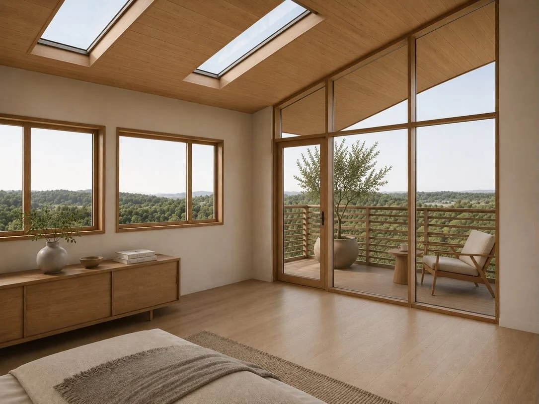 Meditation + luxury spa vibes! 🍃☀️🫧 A few of our recent visualization exercises for an upcoming primary suite addition.