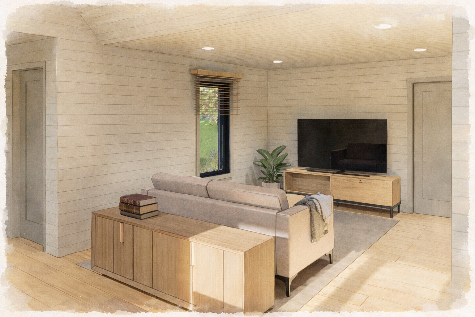 Living Room as Part of Base Prototype