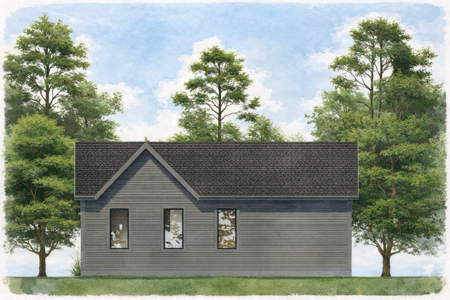 Rear Elevation