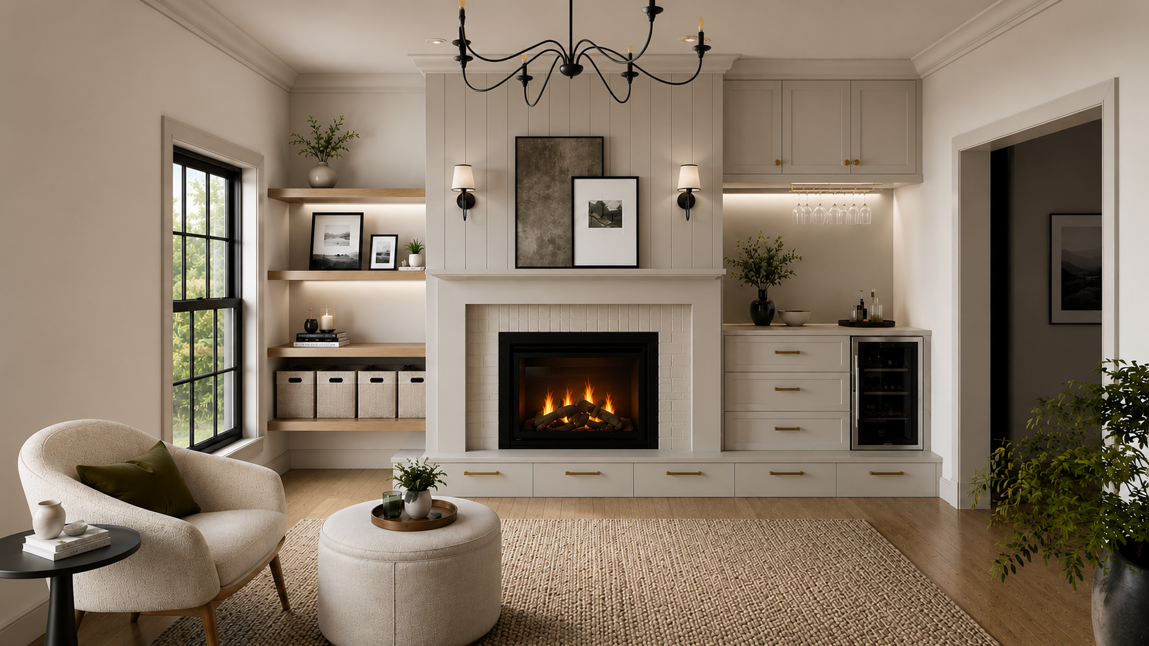 Old home custom fireplace upgrade.