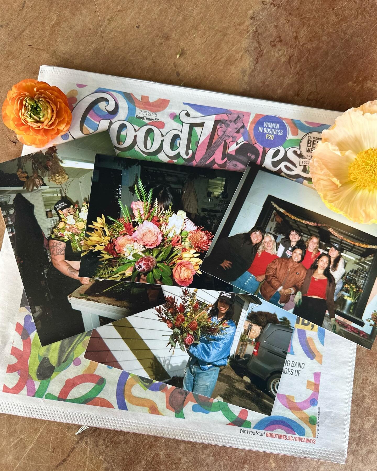 Santa Cruz! We love you🫶🏼 

We won best Flower Shop for The Good Times 2025!

Thank you to those who voted and everyone who has supported us throughout the years. We are so proud to serve our customers and be part of such a rad community! 

With lo
