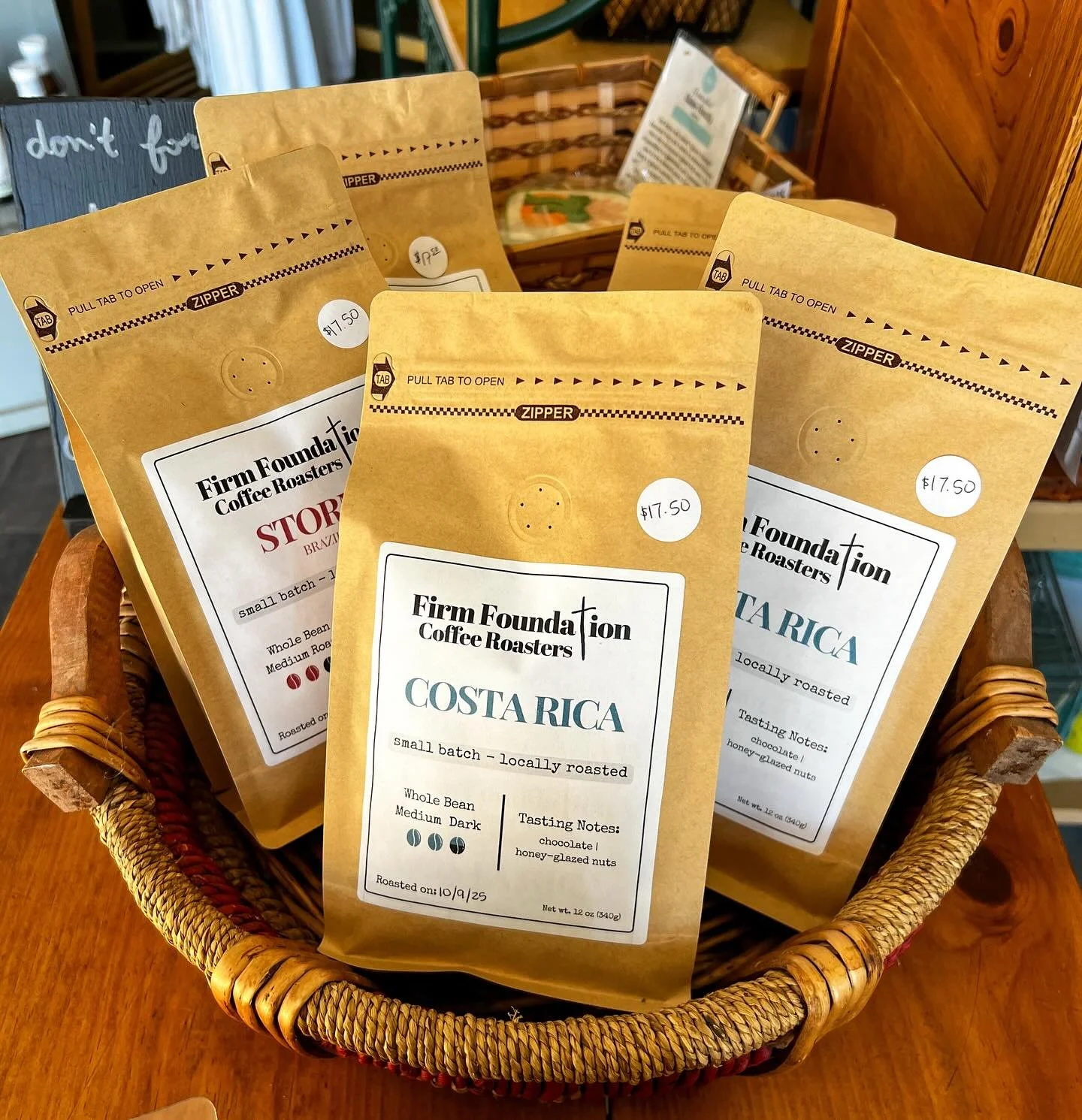 We&rsquo;re restocked at @weathertreefarm! ☕️

They&rsquo;re open today from 3&ndash;6 and tomorrow from 9&ndash;3. If you can&rsquo;t make it then, you can still grab our coffee anytime from their self-serve area during the week!

Stop by for some d