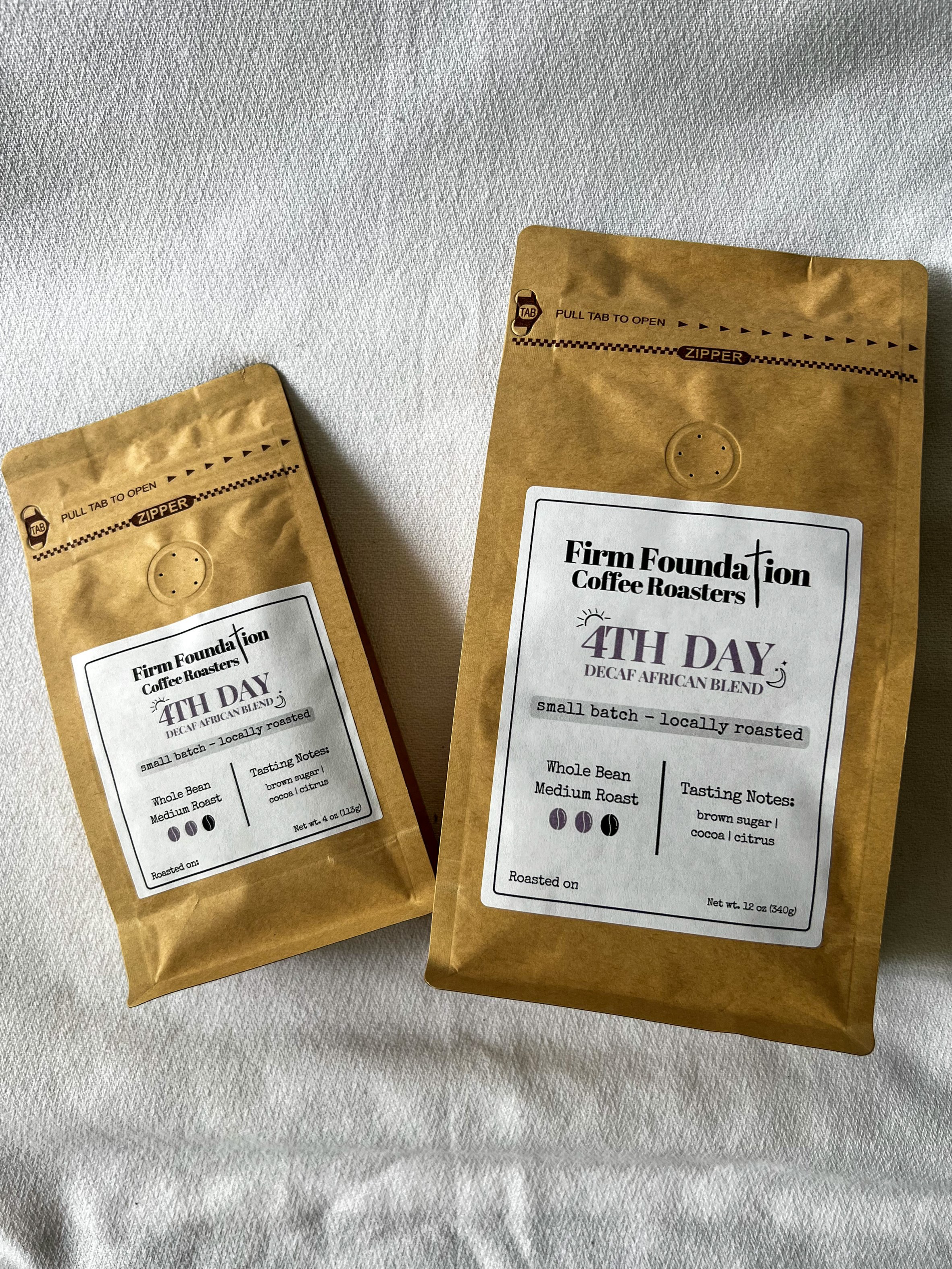 4th Day African Blend - Decaf Medium Roast