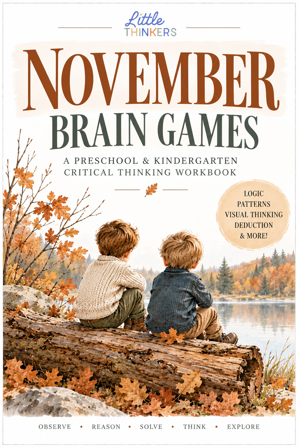 November Brain Games Workbook