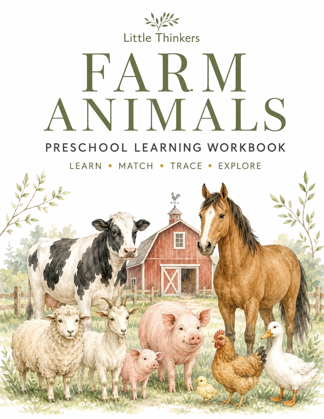 Farm Animals Discovery Bundle 60+ Pages