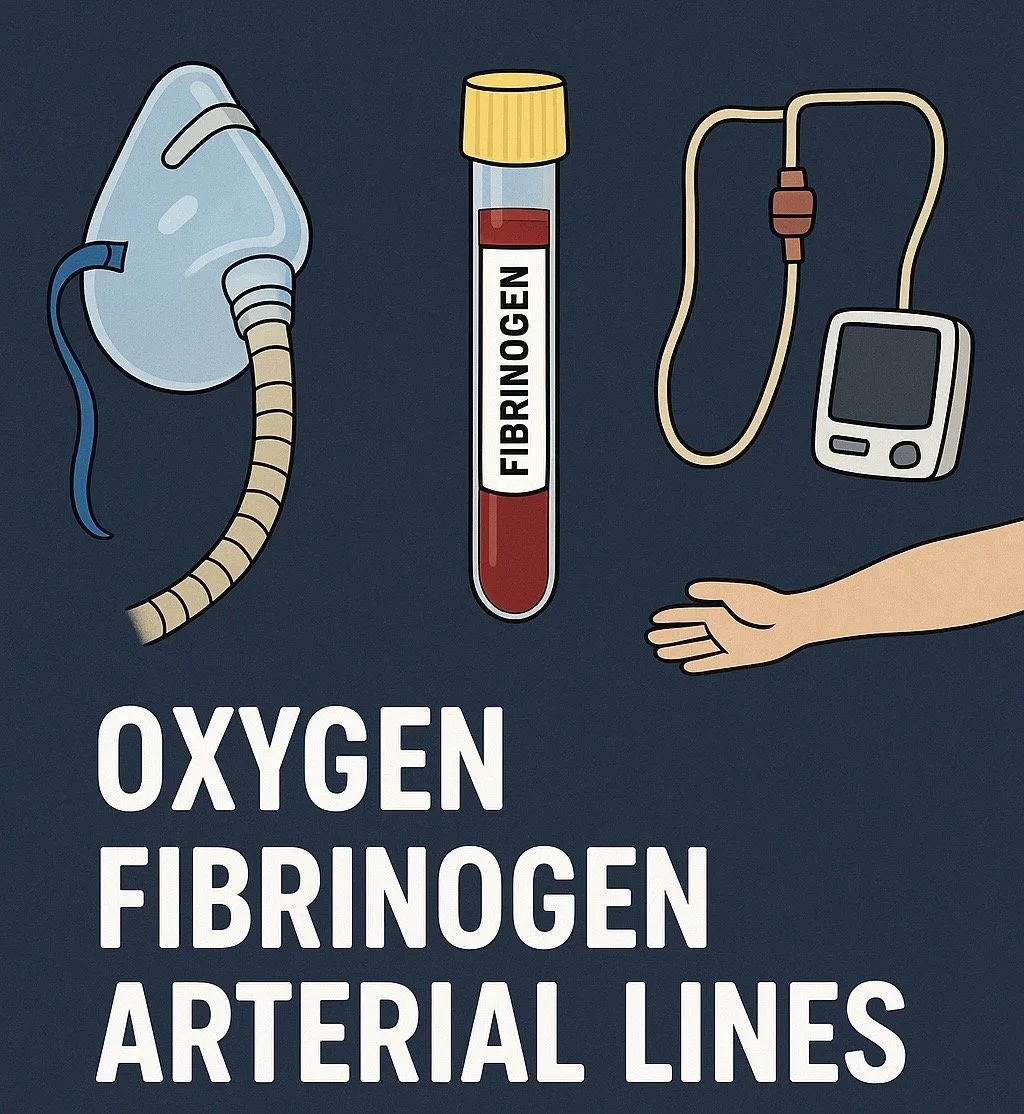 Journal Club#4: arterial lines, oxygen and fibrinogen Journal Club#4: arterial lines, oxygen and fibrinogen