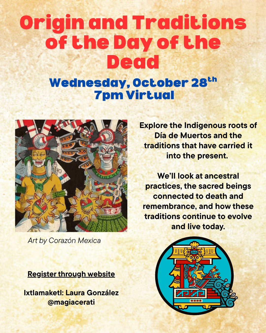 Plática: Origin and Traditions of the Day of the Dead
