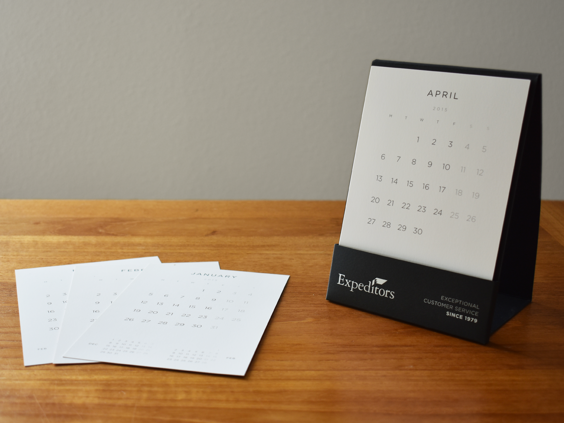 Expeditors Desk Calendar