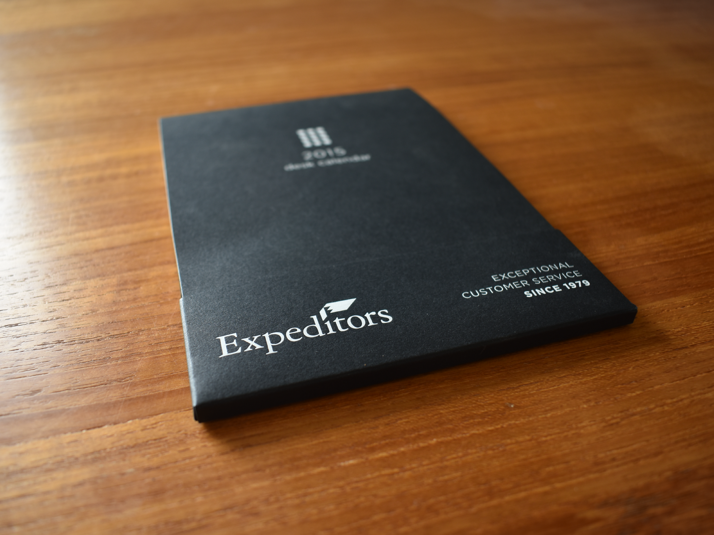 Expeditors Desk Calendar